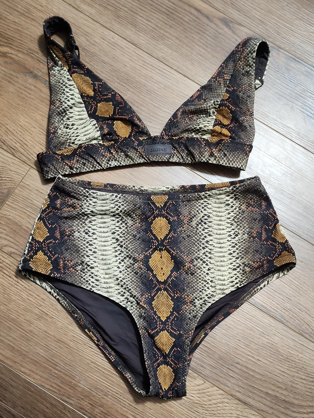 Skims Snake Bikini Swim Set